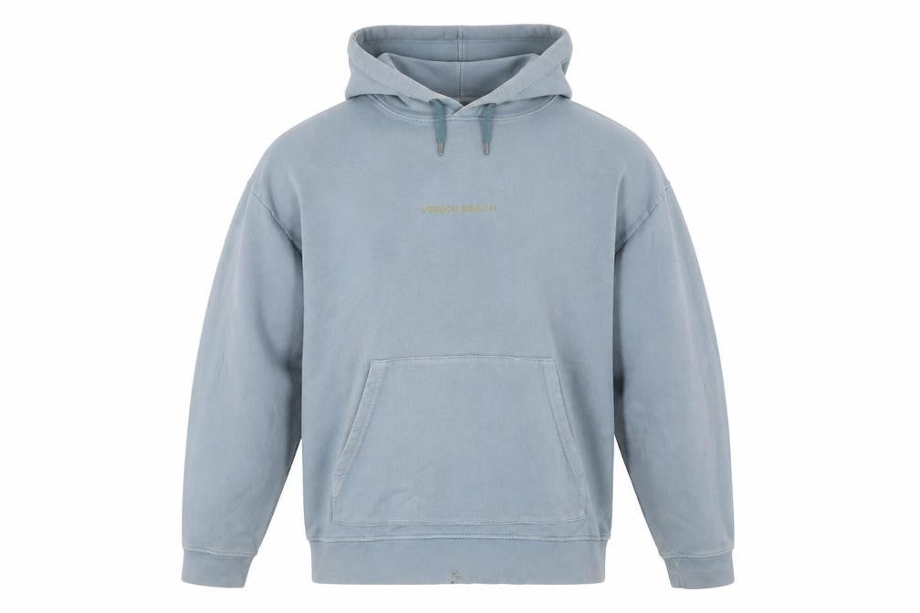 Topman Men's Blue Pullover Hoodie - Size M