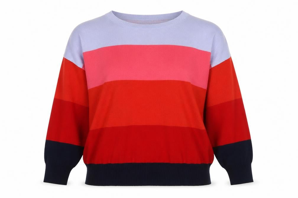 Bonmarché Women's Multicoloured Striped Jumper