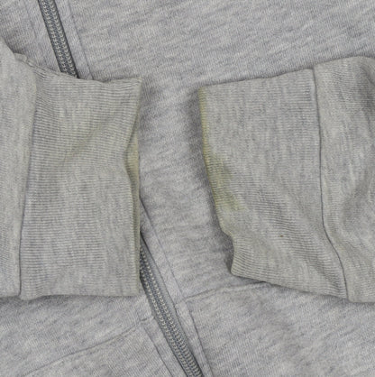 Topman Men’s Grey Full Zip Hoodie, Size S