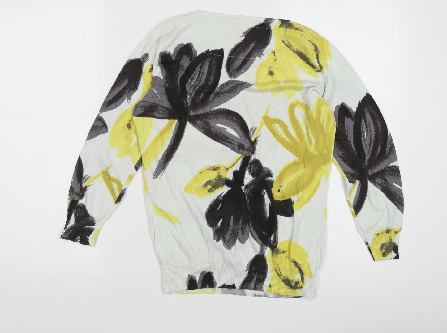 Next Women's Multicoloured Floral Pullover Jumper Size 8