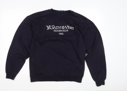 I Womens Saw It First Black Pullover Sweatshirt S