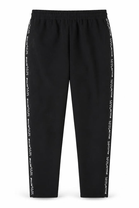 MAN Active Men's Black Joggers L - Athletic Fit