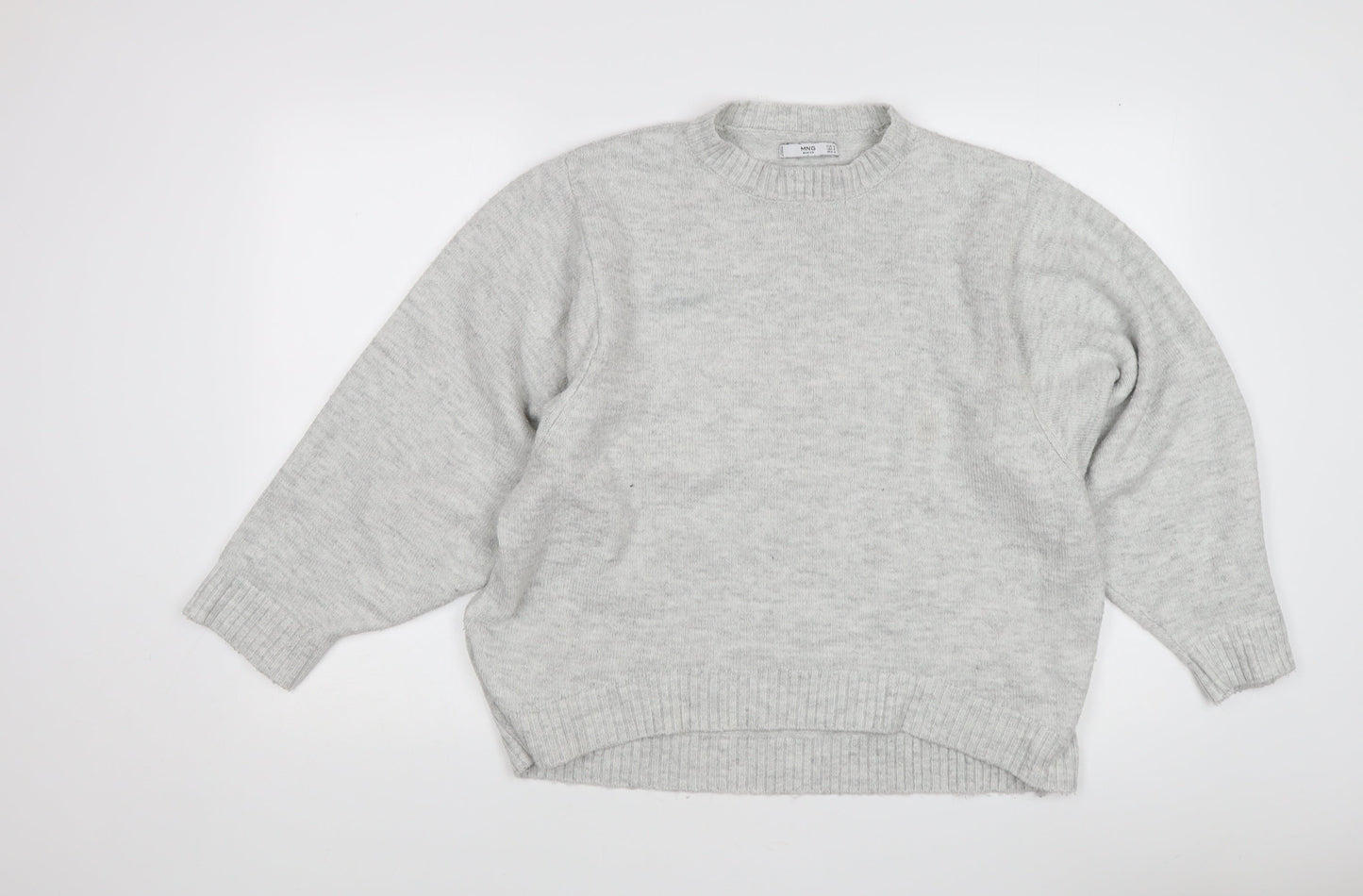 MNG Basics Women's Grey Pullover Jumper, Size 12
