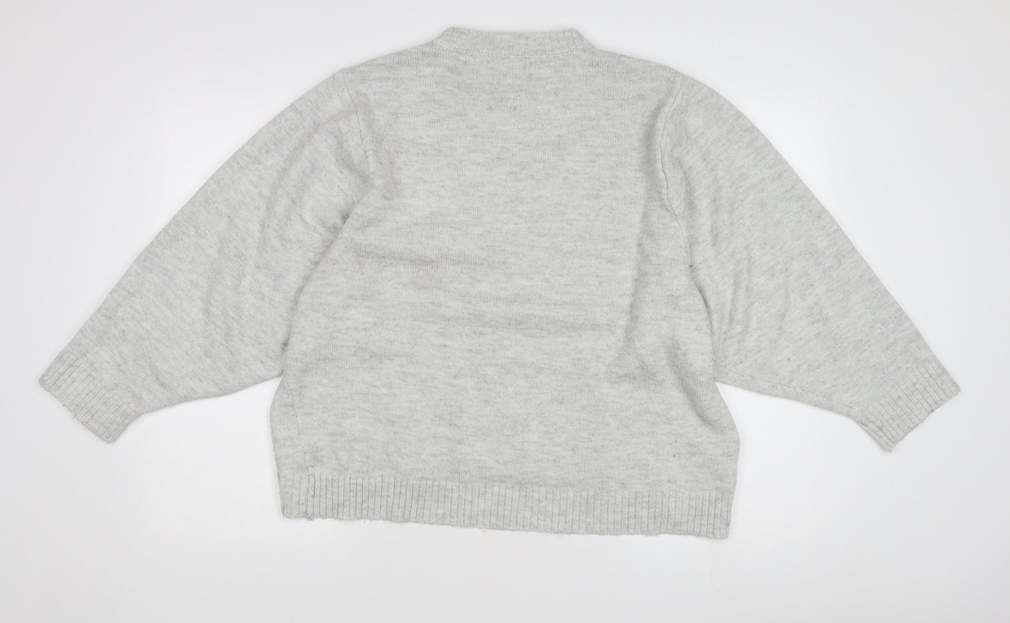 MNG Basics Women's Grey Pullover Jumper, Size 12