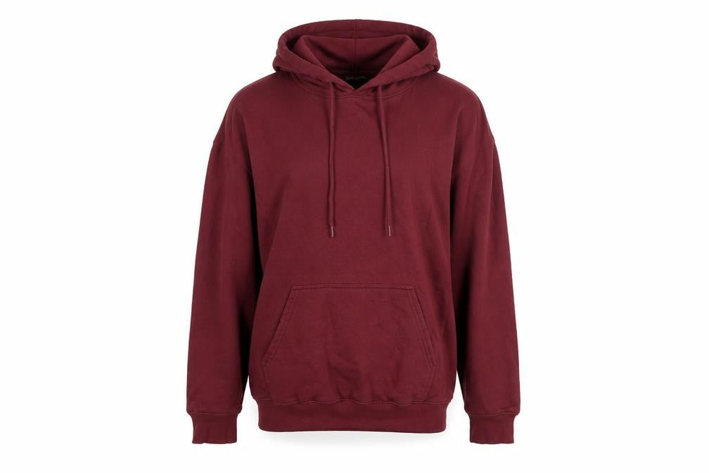 PrettyLittleThing Women's Red Pullover Hoodie L