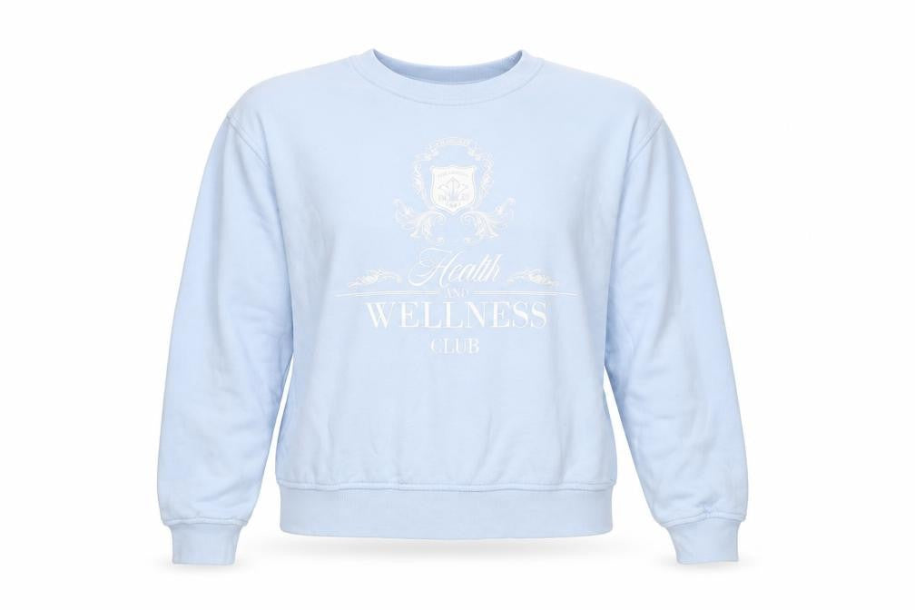 H&M Women's Blue Sweatshirt, 2XS, Casual Pullover