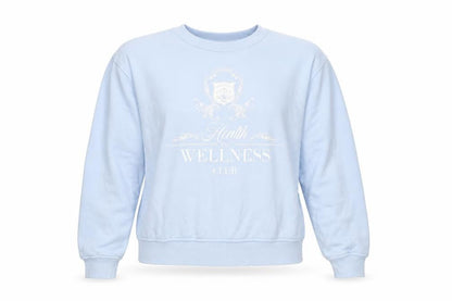 H&M Women's Blue Sweatshirt, 2XS, Casual Pullover