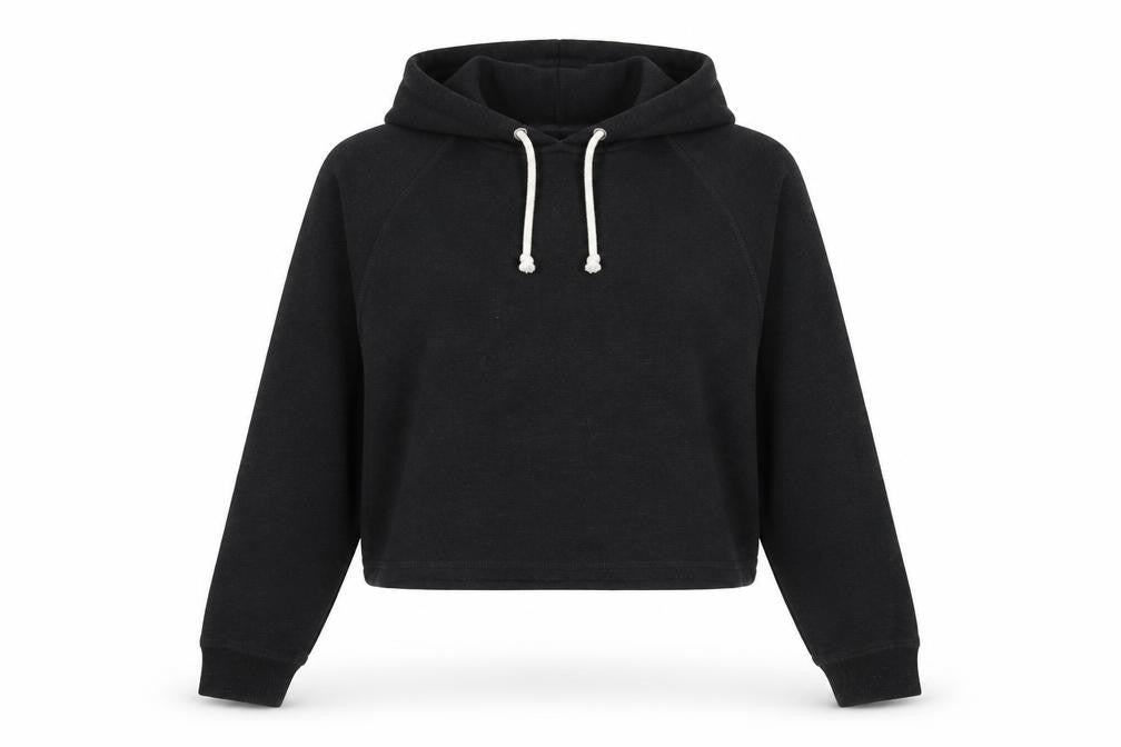 H&M Women's Black Hoodie Pullover, Size S, Casual Wear