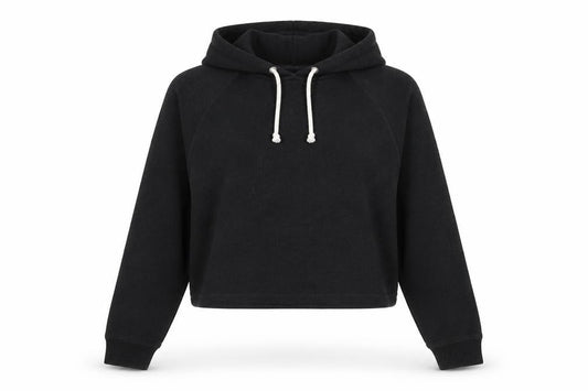 H&M Women's Black Hoodie Pullover, Size S, Casual Wear