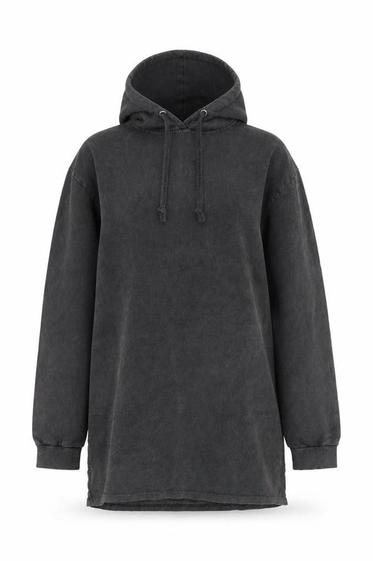 Nasty Gal Grey Women's Size 8 Cotton Pullover Hoodie