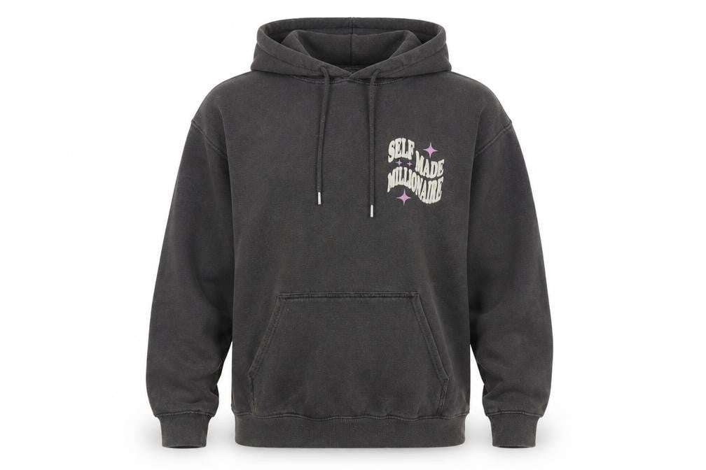 Noir Menswear Unisex Hoodie Black S Pullover Graphic