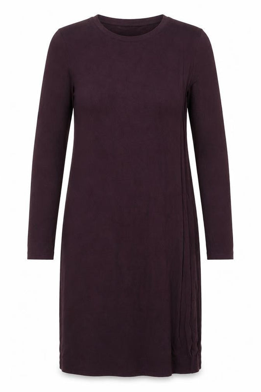 Marks & Spencer Women Purple Long Sleeve Dress
