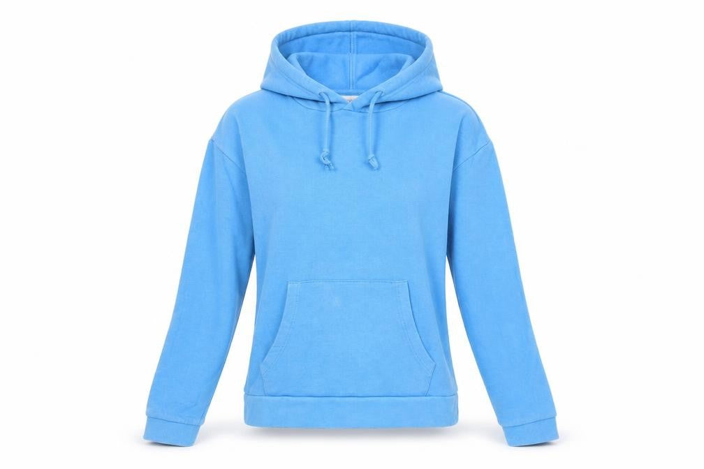 Topshop Women's Blue Pullover Hoodie UK 10