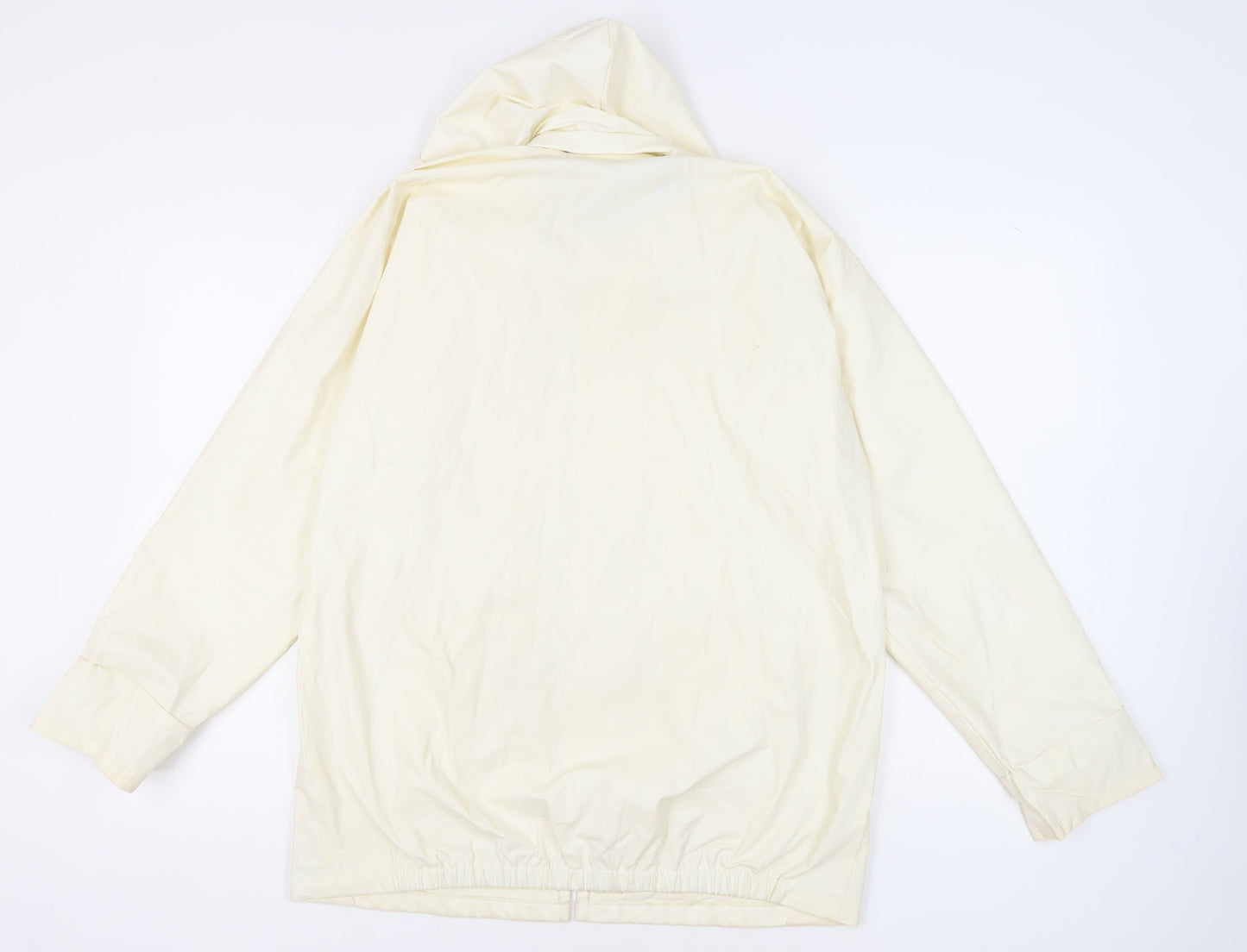 Emsmorn Men's Beige Waterproof Hooded Jacket M
