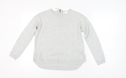 H&M Women’s Grey Knit Pullover Jumper, XS
