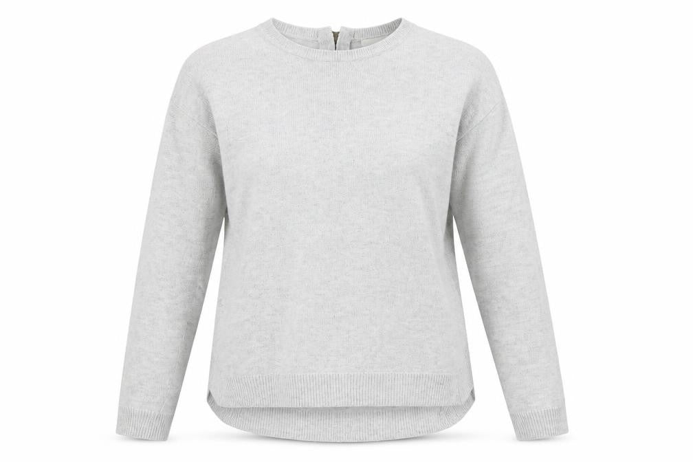H&M Women’s Grey Knit Pullover Jumper, XS