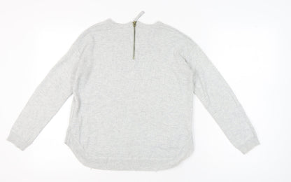 H&M Women’s Grey Knit Pullover Jumper, XS