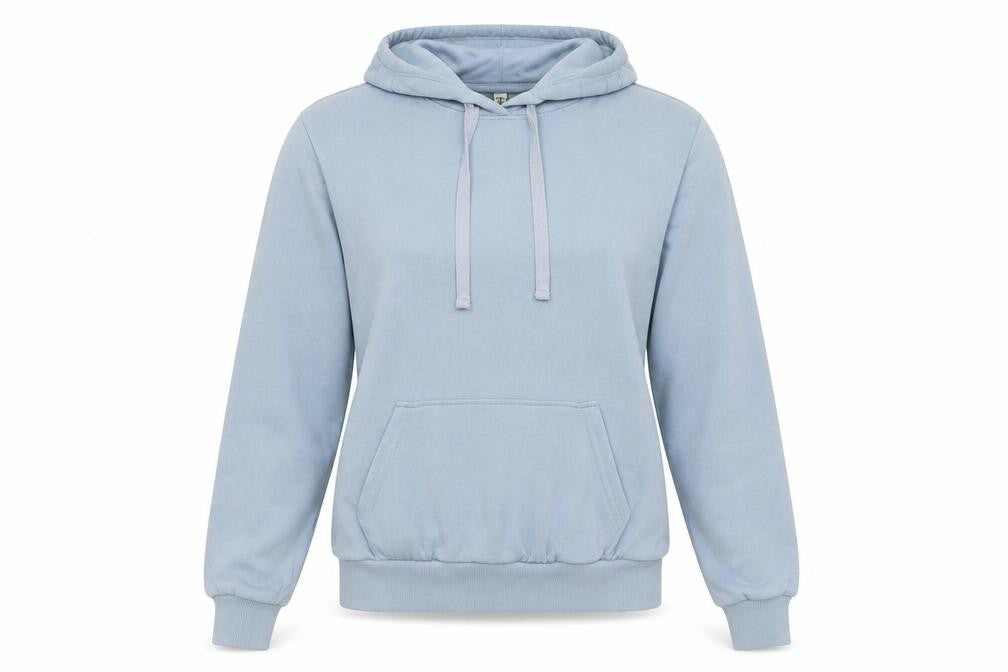 H&M Women's Blue Pullover Hoodie, XS, Casual Style