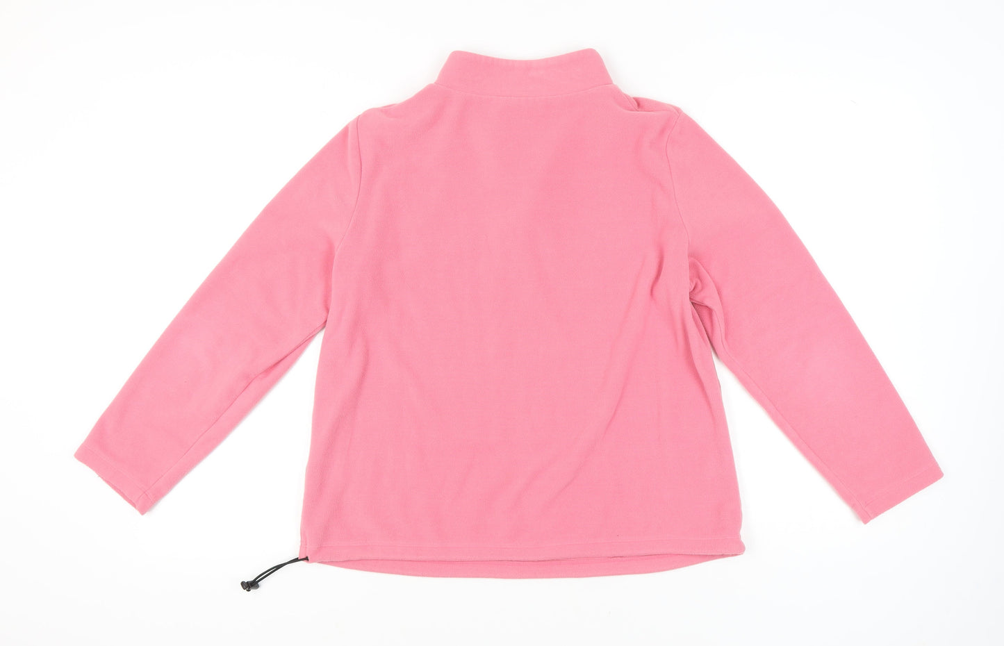 Marks and Spencer Women's Pink Fleece Sweatshirt UK 16
