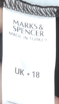 Marks and Spencer Women’s Brown Long Sleeve Top Size 18