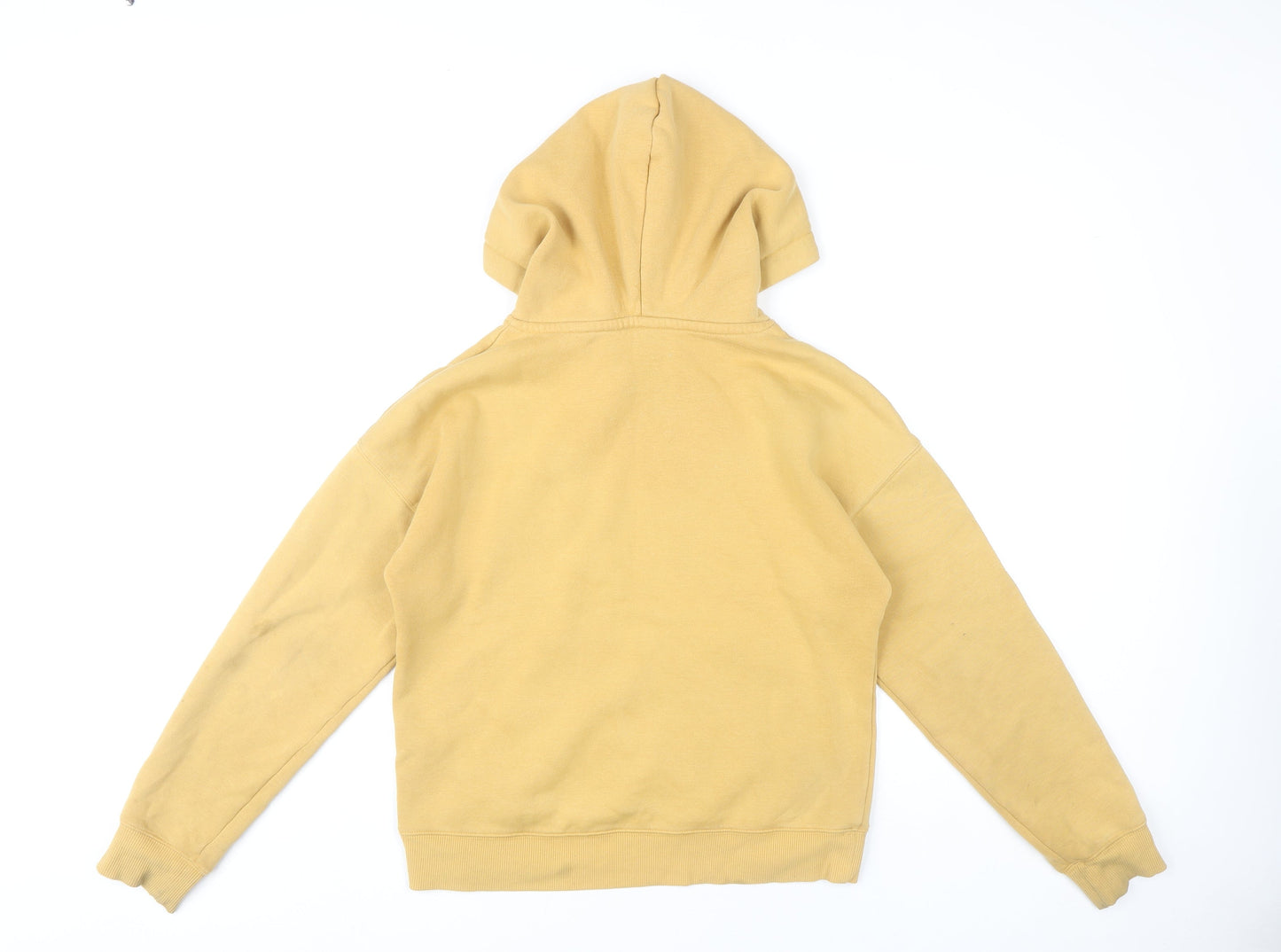 New Look Women's Yellow Pullover Hoodie, Size 8, Casual