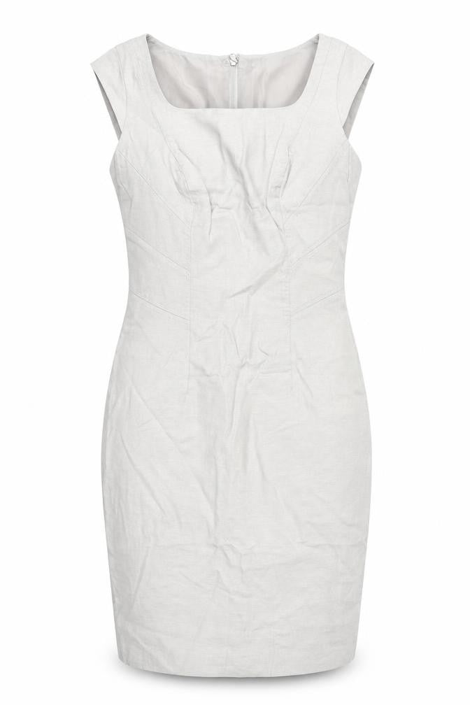 Marks & Spencer Women Beige Sheath Dress Size 10