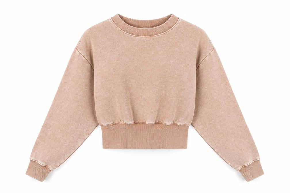 Zara Women's Beige Pullover Sweatshirt UK 10