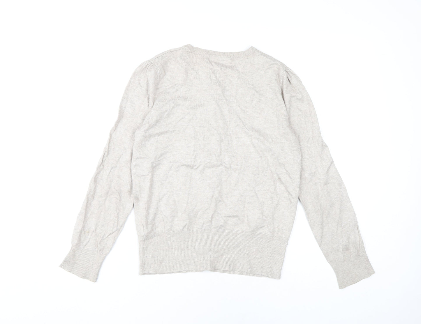 Marks and Spencer Women's Beige Cardigan Size 12