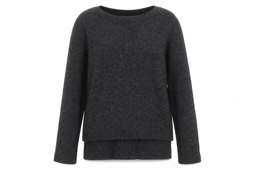 H&M Women's Black Pullover Jumper, Size 12