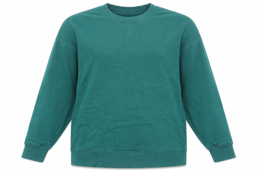Zara Women's Green Pullover Sweatshirt Size 8
