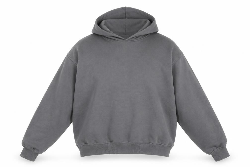 H&M Women’s Grey Pullover Hoodie Size 8