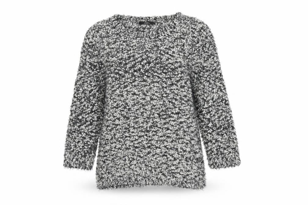 Bonmarché Women's Grey Knit Jumper M