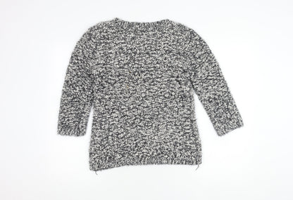 Bonmarché Women's Grey Knit Jumper M