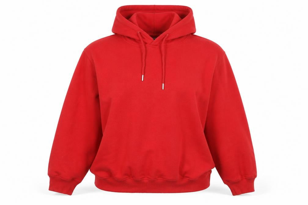 PrettyLittleThing Red Women's Pullover Hoodie - M