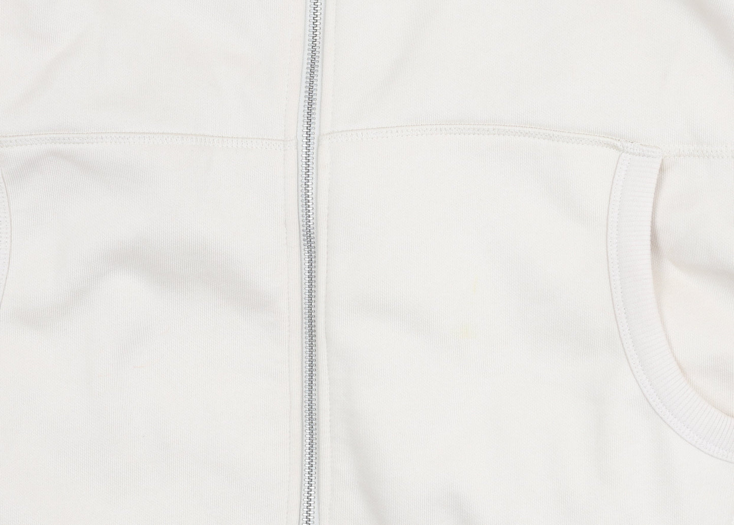 Topshop Women’s Beige Hooded Jacket, Size L, Casual