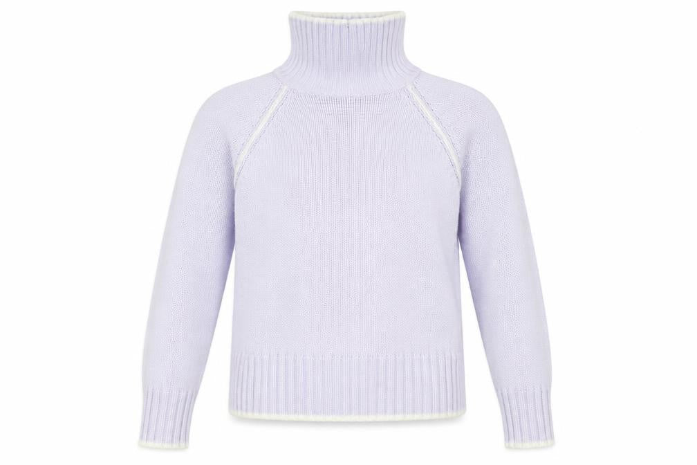 Trader Women's Multicoloured Mock Neck Jumper Size 12