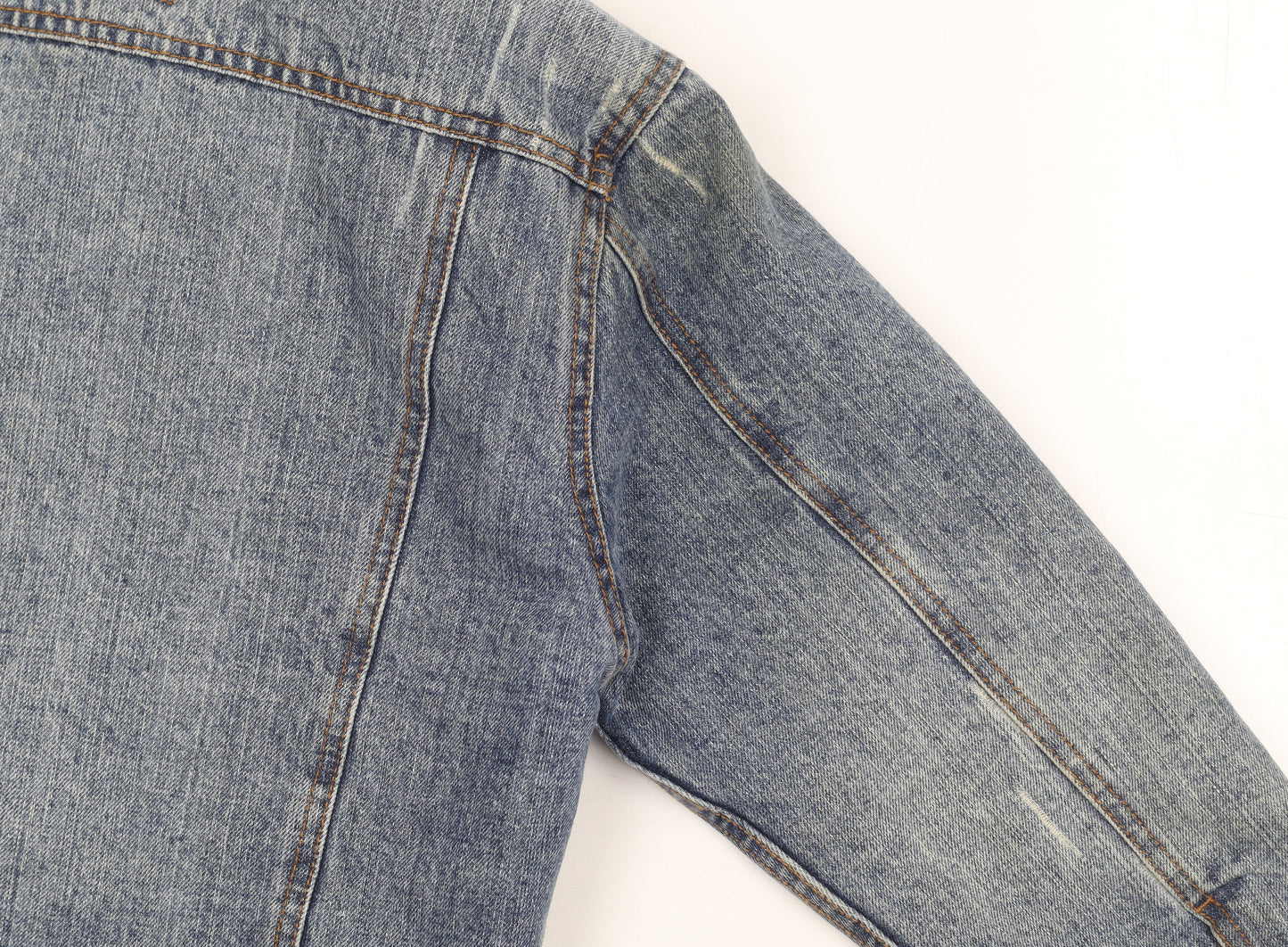 Rebel Unisex Kids Blue Denim Jacket - 12 Years