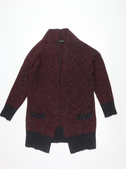 Cerulean Women's Purple Open Front Cardigan L Knit