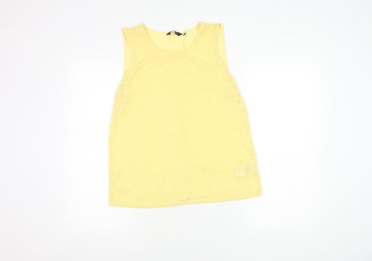 New Look Women Yellow Camisole Blouse Size 14