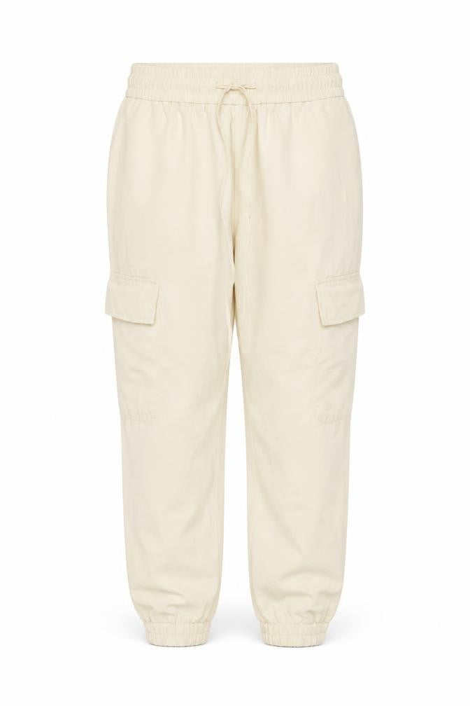 Zara Beige Cargo Trousers, Women, Size 10, Spring/Summer