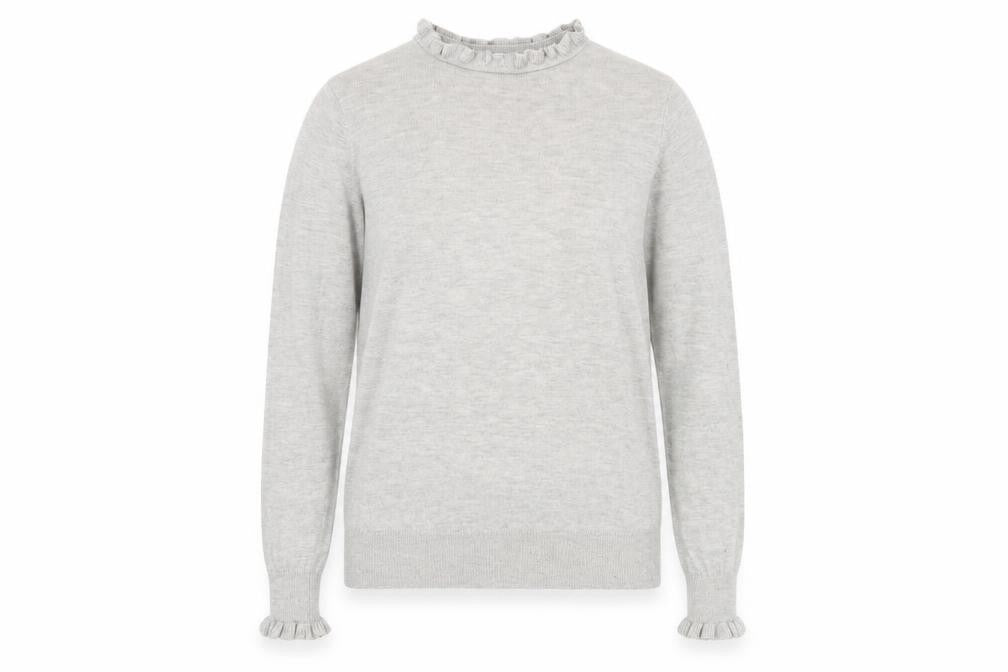 Warehouse Women's Grey Pullover Jumper Size 10