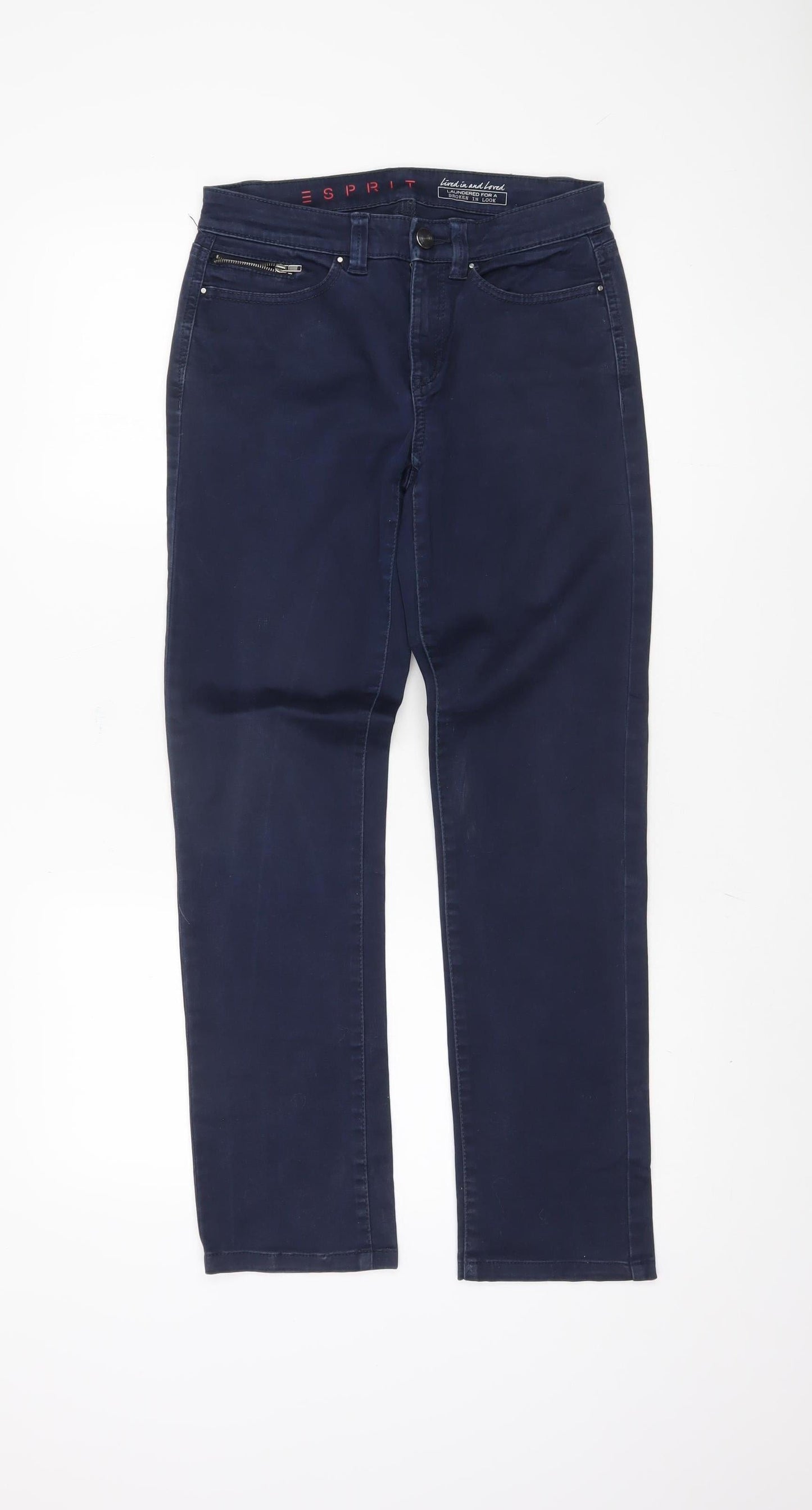 Esprit Women’s Blue Jeans, Size 8, Regular Fit