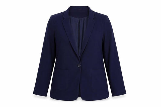 Oasis Women's Blue Blazer UK 12 Regular Fit Business