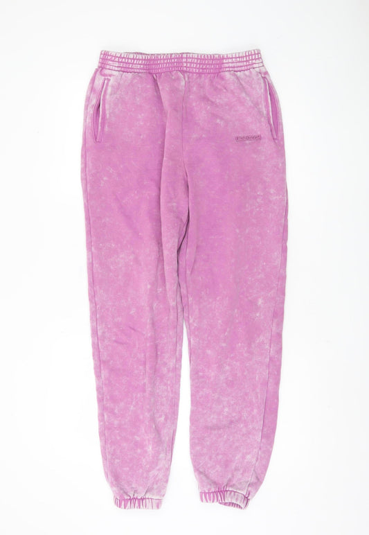 Bo+Tee Women's Pink Jogger Trousers M