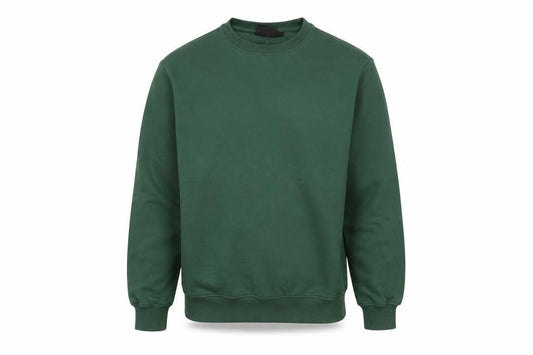 H&M Men's Green Crew Neck Sweatshirt XS Relaxed Fit