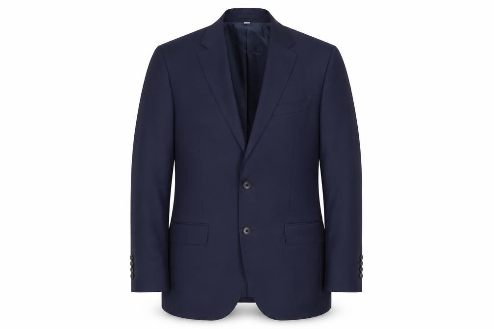 Marks & Spencer Men's Blue Regular Blazer, L