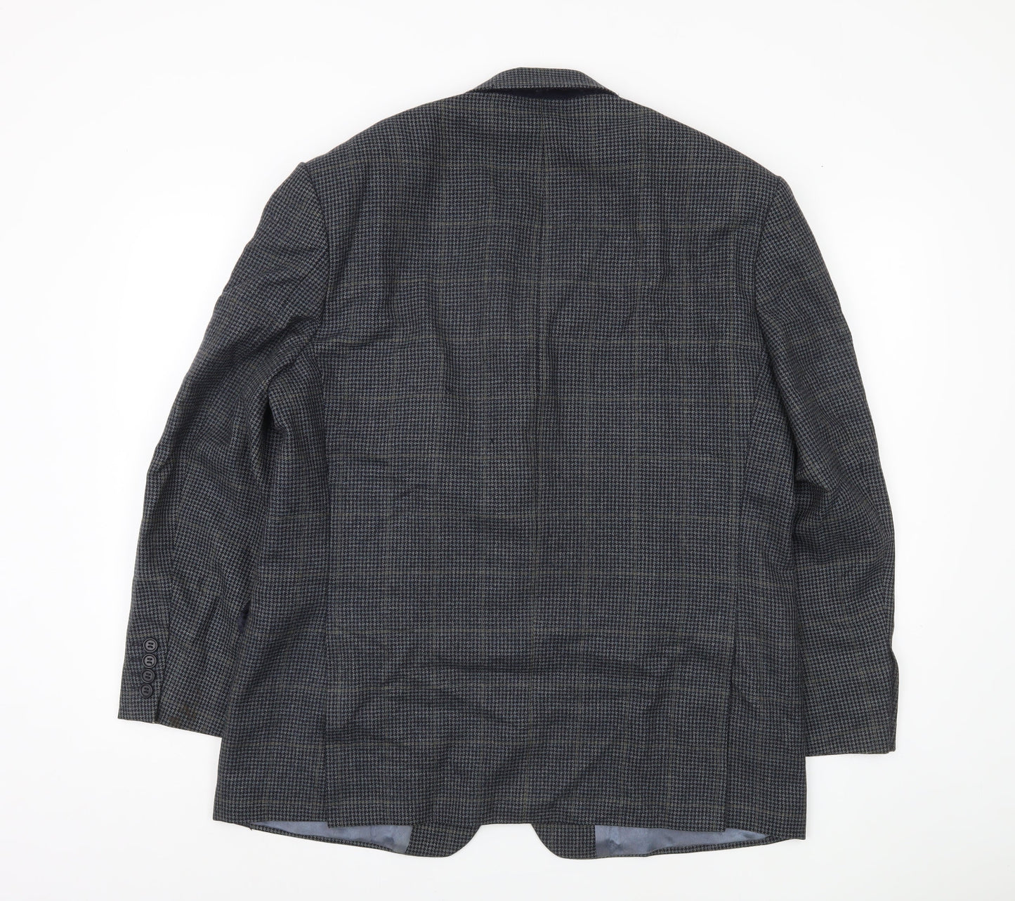 Marks & Spencer Men's Blue Wool Slim Blazer 42S Jacket