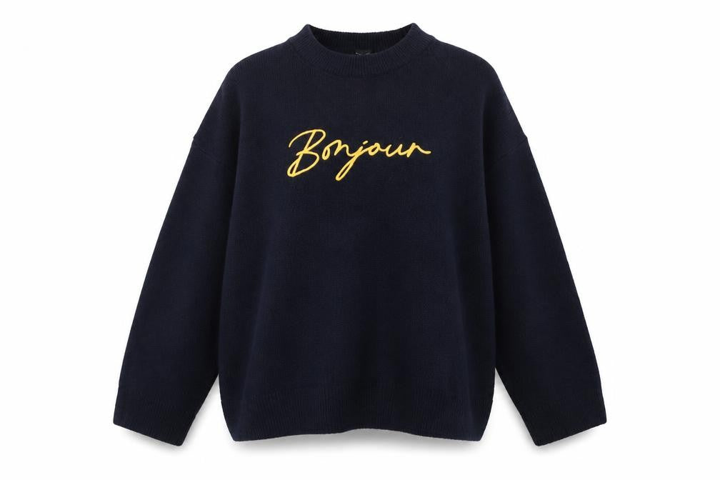 New Look Women's Blue XL Crew Neck Pullover Jumper