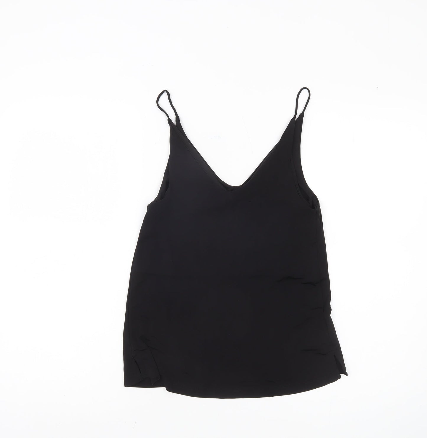 H&M Women's Black Camisole Tank Top Size 6