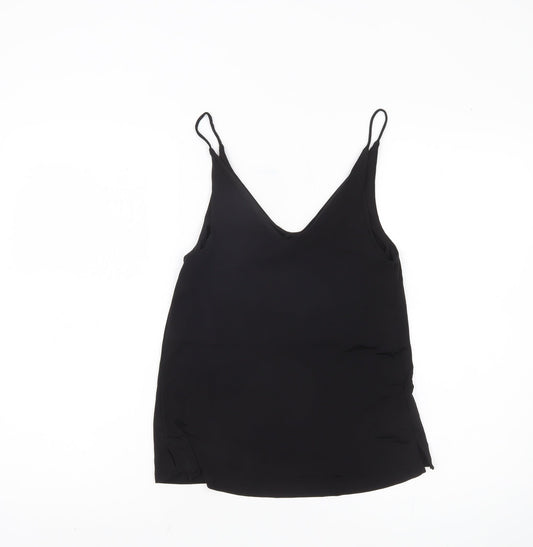 H&M Women's Black Camisole Tank Top Size 6